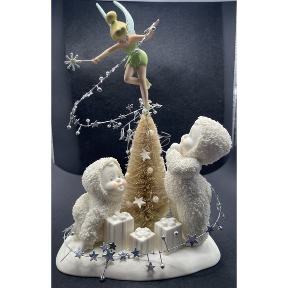 Dept 56 “Magic From Tinker Bell” Snowbabies in Original Box Excellent Condition! - Picture 2 of 8